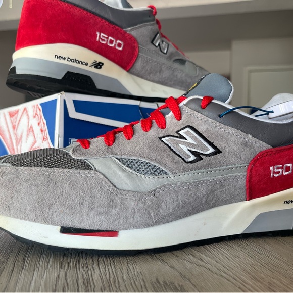 New Balance 1500 CM1500RG SZ 13 Men's Sneakers in Red and Gray